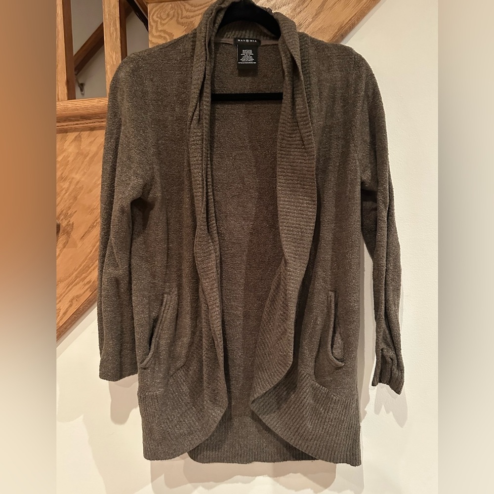 MAX & MIA Green Cardigan